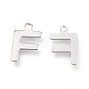 Non-Tarnish 201 Stainless Steel Charms STAS-C021-06P-F-2