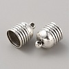 Alloy Cord Ends FIND-WH0152-119AS-2