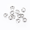 Tarnish Resistant 304 Stainless Steel Open Jump Rings STAS-H437-5x0.5mm-1