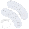 20Pcs Felt Hair Band Pads DIY-BC0015-58B-1