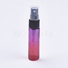 10ml Glass Gradient Color Refillable Spray Bottles MRMJ-WH0011-C02-10ml-1
