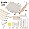 Rectangle Linen Cloth DIY-OC0014-17-2