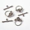 Tibetan Style Toggle Clasps LF0026Y-NF-3
