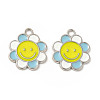 Alloy Enamel Pendants LS-ENAM-B050-04P-03-3