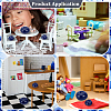 100Pcs 2 Styles PVC Home Decoration AJEW-PH0007-91-5