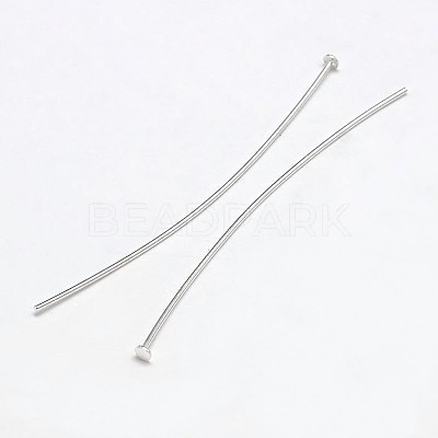 925 Sterling Silver Flat Head Pins STER-F018-01B-1