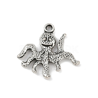 Tibetan Style Alloy Pendants PALLOY-V008-01F-AS-1