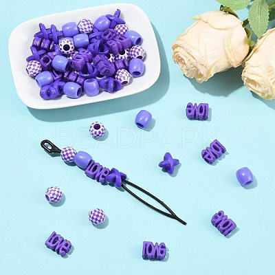 Acrylic Hair Coil Cuffs FIND-FZC0005-004B-02-1