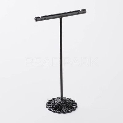 3 Pcs T Bar Iron Earring Displays Sets X-EDIS-P001-01B-1