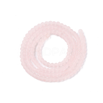 Transparent Glass Beads Strands EGLA-A044-T1mm-MD22-1