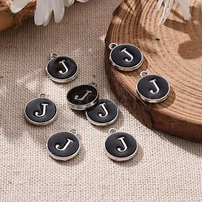 Platinum Plated Alloy Charms ENAM-S118-02J-P-1
