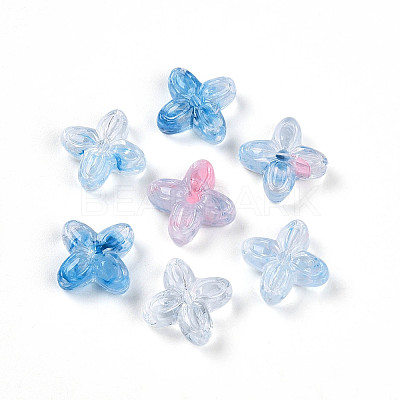 Transparent Acrylic Beads X1-TACR-T028-35J-1