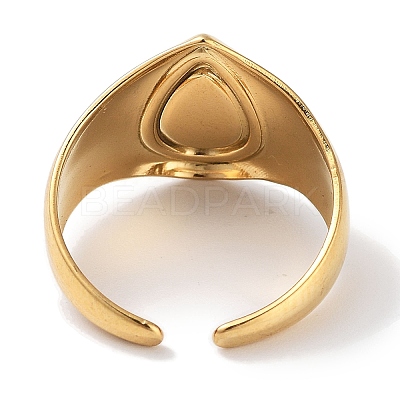 Ion Plating(IP) 304 Stainless Steel Ring RJEW-B059-11G-02-1