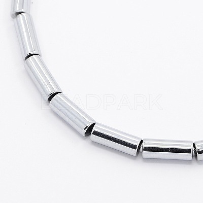 Grade A Electroplate Non-magnetic Synthetic Hematite Beads Strands X-G-N0014-27A-1