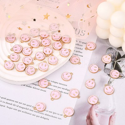 Alloy Enamel Charms LS-ENAM-S121-165F-RS-1