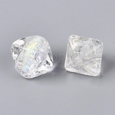 Handmade Foil Glass Beads Strands FOIL-N033-01E-1