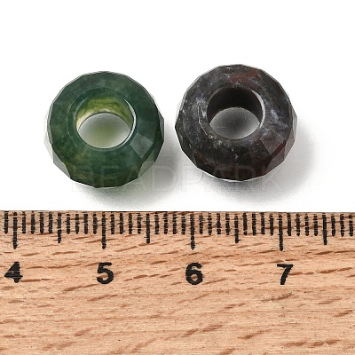 Natural Indian Agate European Beads GG-NH0003-A14-1