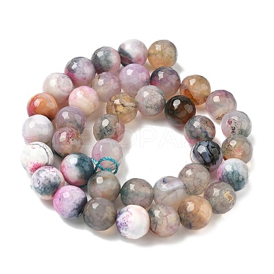 Natural Agate Beads Strands G-M437-C01-01X-1
