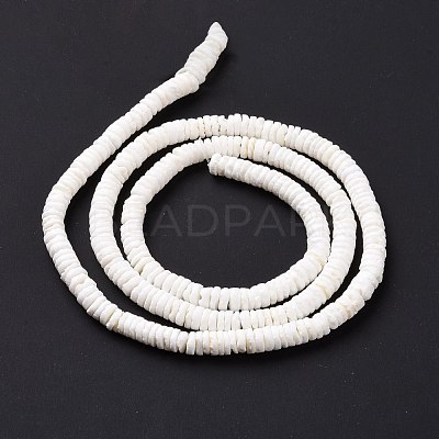 Natural Sea Shell Beads Strands SSHEL-G023-07-1