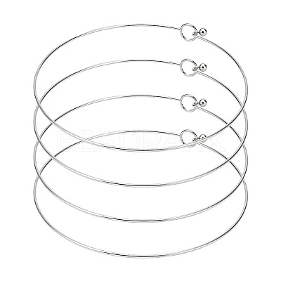 Stainless Steel Choker Rigid Necklace Making NJEW-WH0021-76-1