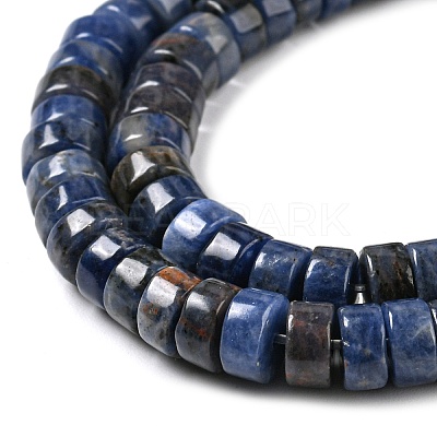 Natural Dumortierite Beads Strands G-M420-A01-01-1