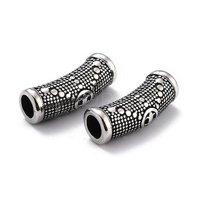 304 Stainless Steel Tube Beads STAS-F169-41AS-1