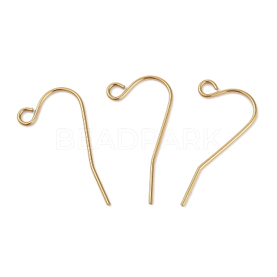 316L Surgical Stainless Steel Earring Hooks Ion Plating(IP) STAS-G229-08G-02-1