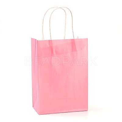 Pure Color Kraft Paper Bags AJEW-G020-D-11-1