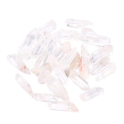 Rough Raw Natural Quartz Crystal Beads G-M376-04-1