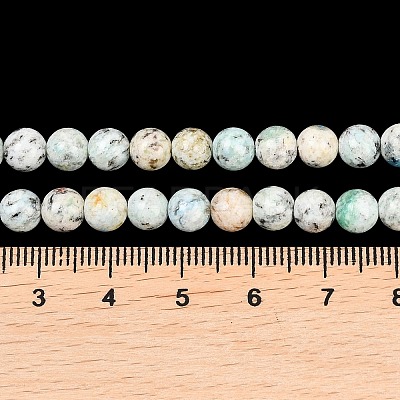 Natural K2 Stone Beads Strands G-K405-B02-6mm-1