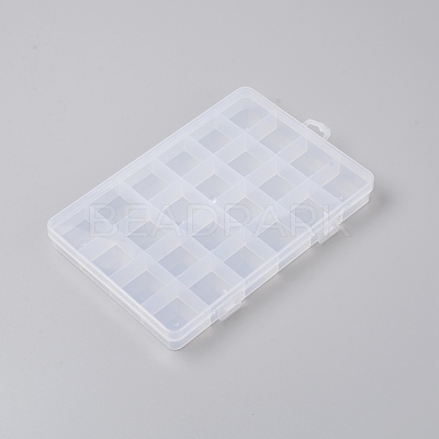 Plastic Storage Box CON-WH0080-65-1