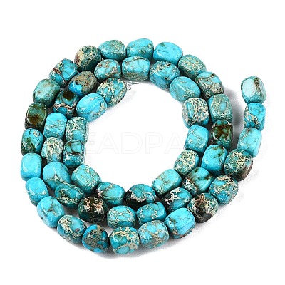 Natural Imperial Jasper Beads Strands G-N342-62C-1