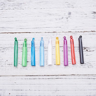 Polyester Tassel Big Pendants Decoration AJEW-S059-M-1