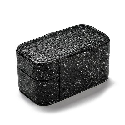 PU Imitation Leather Jewelry Box LBOX-E001-01C-1