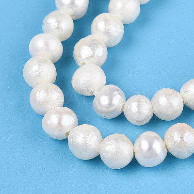 Natural Cultured Freshwater Pearl Beads Strands X-PEAR-N013-04F-1