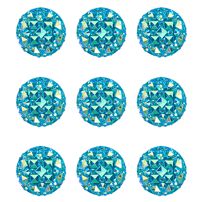 5Sets 200Pcs Transparent Resin Cabochons CRES-SP0001-04B-1