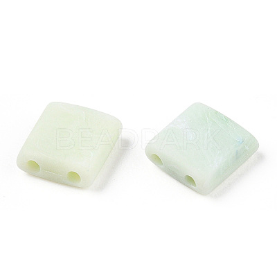 Opaque Acrylic Slide Charms X-OACR-Z010-01U-1