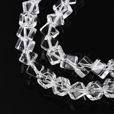 Natural Quartz Crystal Beads Strands G-N347-04-1