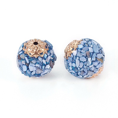 Polymer Clay Beads CLAY-F003-F04A-1