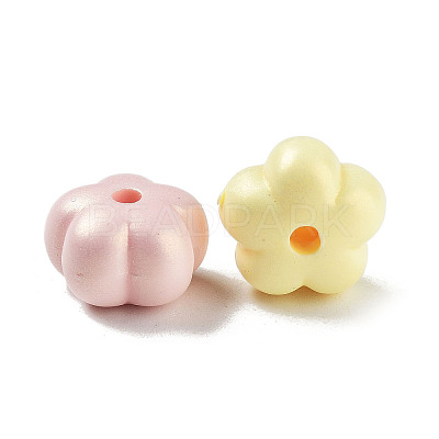 Opaque Acrylic Beads OACR-Z013-42-1