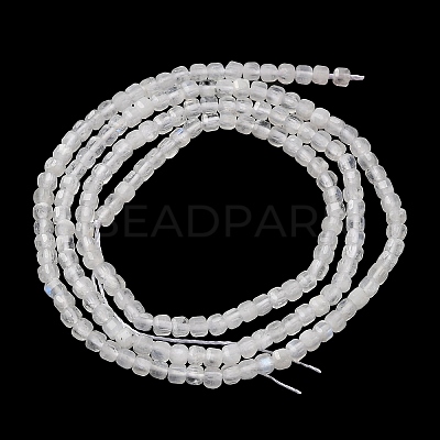 Natural Rainbow Moonstone Beads Strands LS-G-I353-04-1