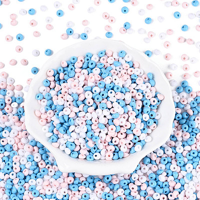 Opaque Acrylic Beads OACR-N150-05Q-1