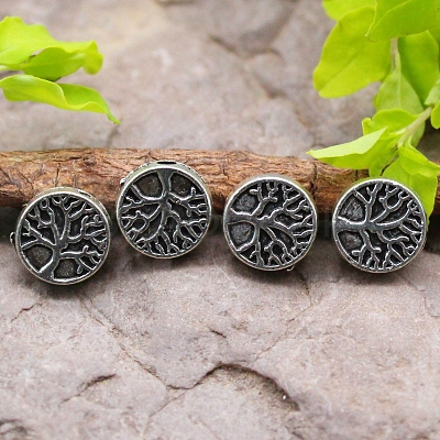 Tibetan Style Alloy Beads LS-PW-WG631B9-01-1
