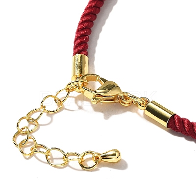 Nylon Milan Cord Necklace Making MAK-M028-01G-30-1