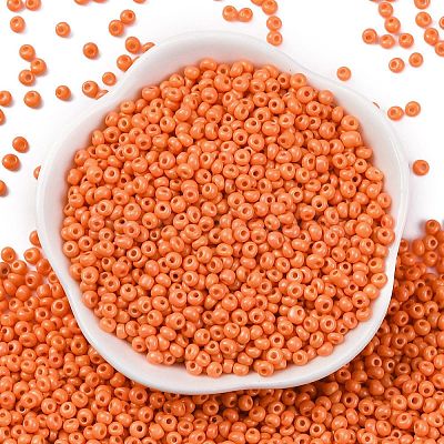 8/0 Baking Paint Glass Seed Beads X1-SEED-M012-02A-45-1
