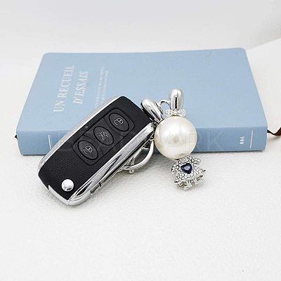 ABS Plastic Imitation Pearl Round Beads PH-MACR-F033-8mm-22-1