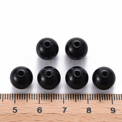 Opaque Acrylic Beads LS-X-MACR-S370-C10mm-S002-1