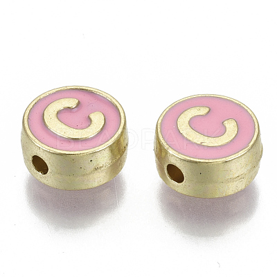 Alloy Enamel Beads ENAM-S122-028C-NR-1
