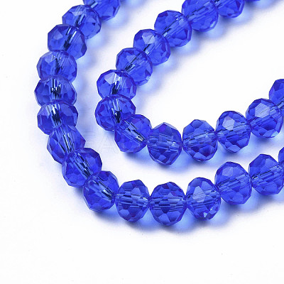 Glass Beads Strands EGLA-A034-T6mm-D31-1