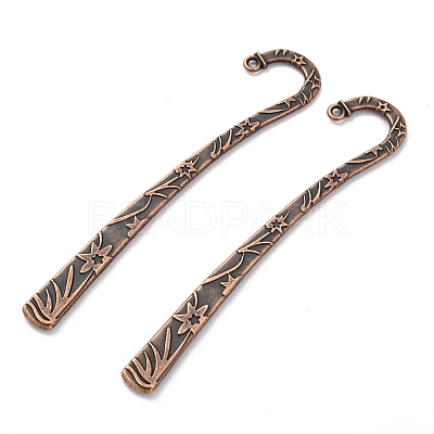 Tibetan Style Alloy Bookmarks  PALLOY-E391-03R-1